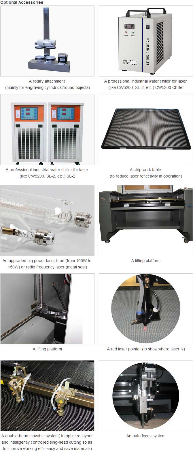 CNC Laser Engraving Cutting Machine NEW 1600 x 1000 Double Head+